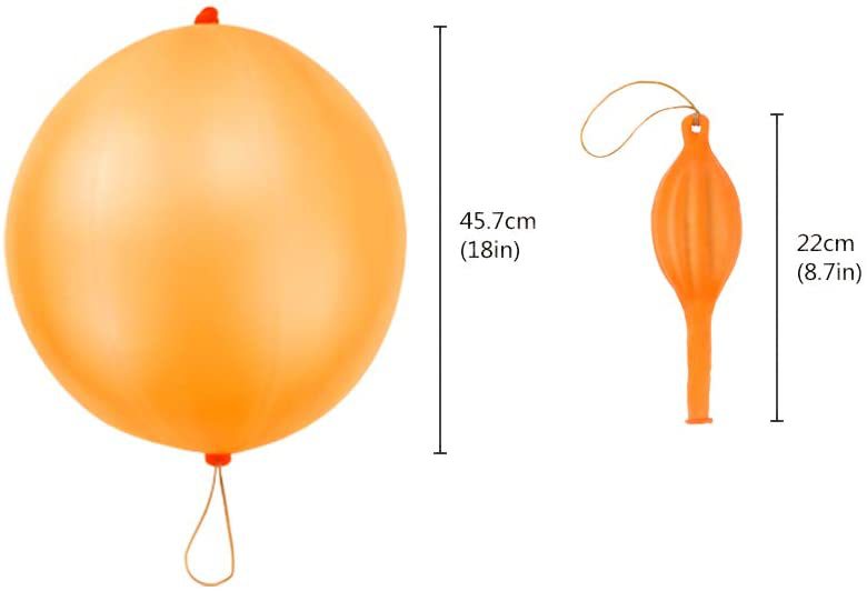 Kids Safe Bounce Ball 18 Inch - Bulk Team Building Slap Ball Toys