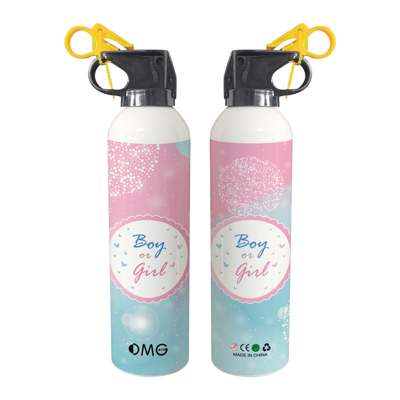 Fire Extinguisher-Shaped Gender Reveal Powder Smoke Cannon (Customizable)