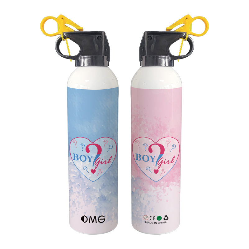 Fire Extinguisher-Shaped Gender Reveal Powder Smoke Cannon (Customizable)