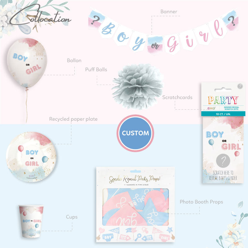 Cañón de confeti personalizado con diseño gratuito y entrega a nivel mundial
