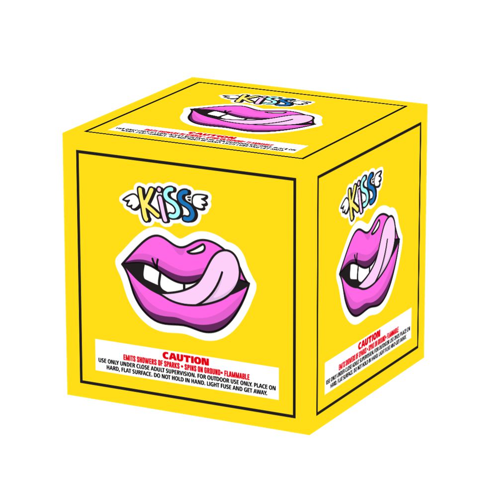 OMG-A019 20 disparos Lee mis labios 500 gramos Pasteles Fuegos artificiales