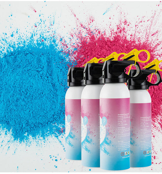 Fire Extinguisher-Shaped Gender Reveal Powder Smoke Cannon (Customizable)