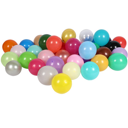 OMG 12" 2.8g Matte Latex Balloon Chain Kit - Bulk Wedding/Birthday Party Decor