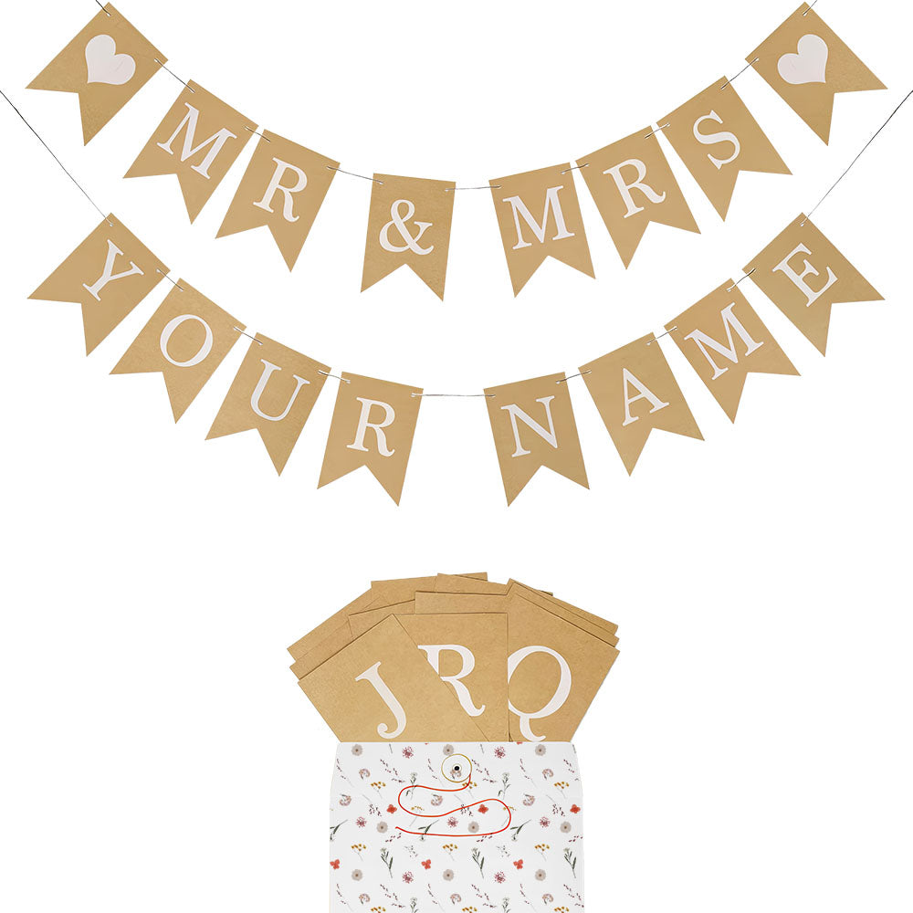 Inscribe Unique Love: All-inclusive Customizable Wedding Party Set (from Confetti Cannons to Invitation Cards)