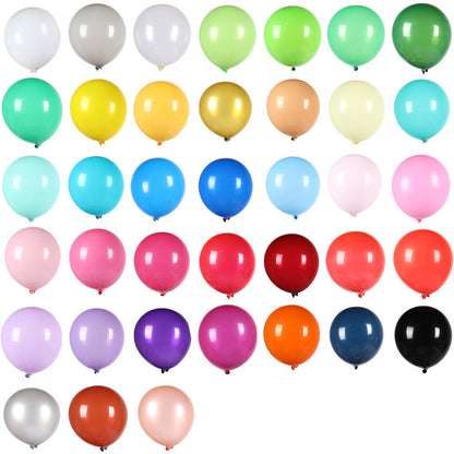 NB0009 100pcs garland balloon set custom 12 inch 2.8g matte latex wedding birthday party qualatex balloons wholesale factory