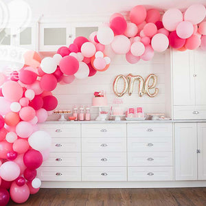 NB0017 100pcs 10 inch 2.2g balloon chain set latex balloon party decoration birthday wedding decoration balloon arch garland set