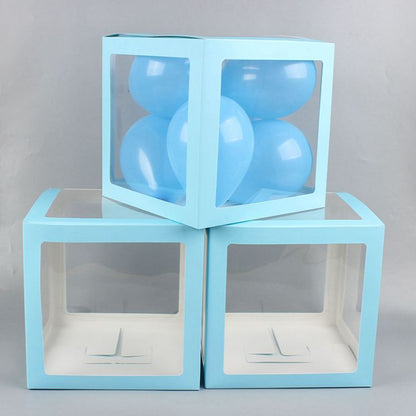 NP0003 Factory transparent balloon box birthday party decoration LOVE wedding room wedding scene layout