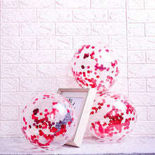 Cargar imagen en el visor de la galería, NB0001 12 inch 4.5g thick sequined confetti balloon party wedding supplies latex confetti balloon decoration
