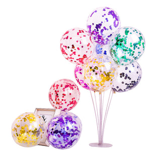 NB0001 12 inch 4.5g thick sequined confetti balloon party wedding supplies latex confetti balloon decoration