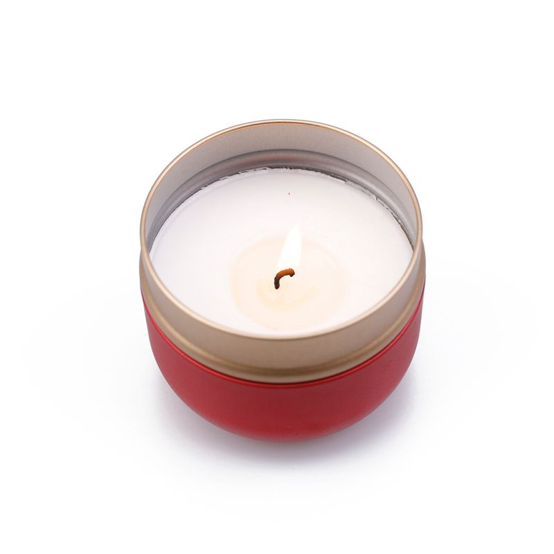 NC0003 Eternal flower dried flower scented candle mold Valentine's Day retro tin box soy wax other candle holders with souvenir