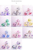 Laden Sie das Bild in den Galerie-Viewer, NB0001 12 inch 4.5g thick sequined confetti balloon party wedding supplies latex confetti balloon decoration

