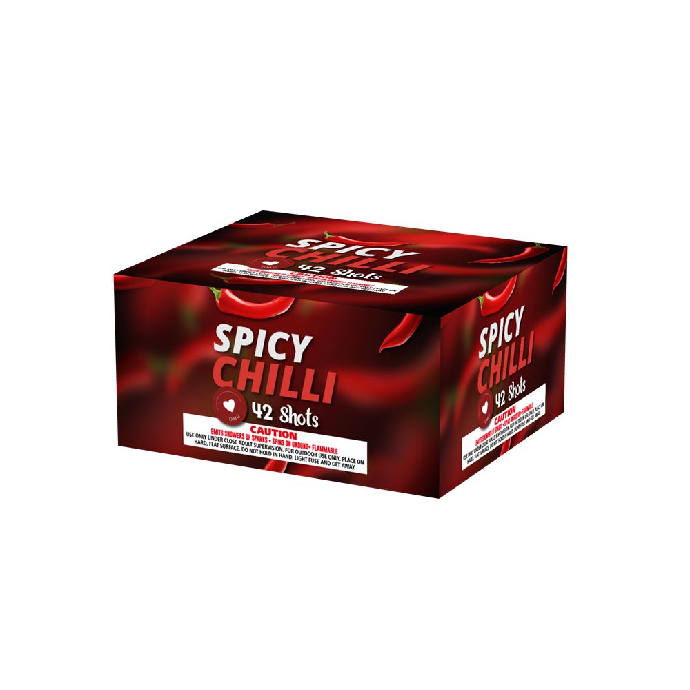 OMG-A013 42 shot Spicy Chilli 500 Grams Cakes Fireworks