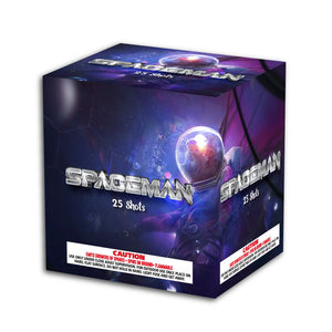 OMG-A023 25 shot Spaceman 500 Grams Cakes Fireworks