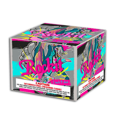 OMG-A041 9 shot Rockit 500 Grams Cakes Fireworks