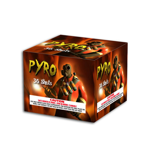 OMG-A009 36 shot Pyro 500 Grams Cakes Fireworks